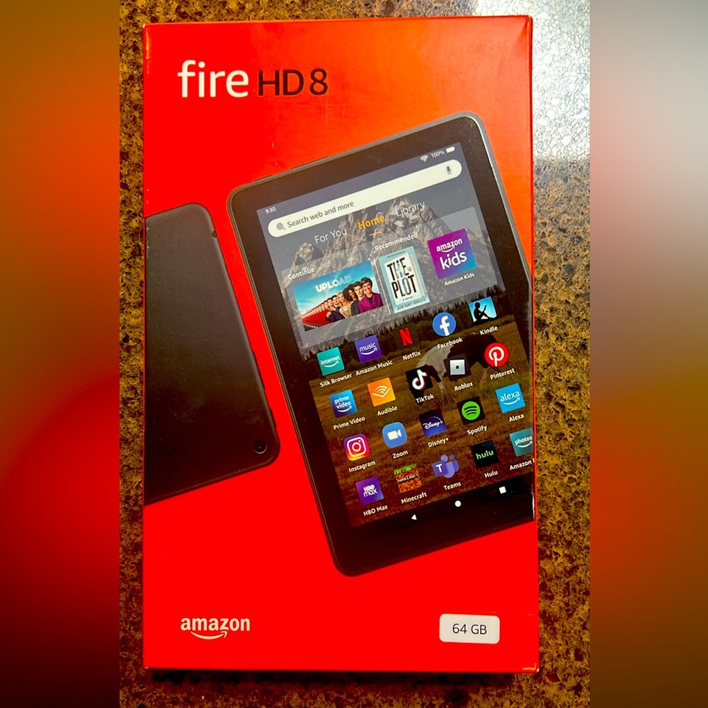 Brand-new unopened kindle HD 8 64 Gb - Picture 1 of 2